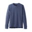 prAna Norcross Long Sleeve Crew - Men's, Equinox Blue Heather, Small, M23181378-EBHT-S