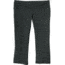 prAna Olympia Knicker - Women's-Charcoal Heather-Regular Inseam-Medium
