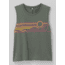 prAna Organic Graphic Sleeveless Top, Kale Landscape, Small, 1962781-301-S