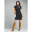 prAna Paulina Dress - Women's, Black, Large, W33180628-BLK-L