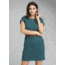 prAna Paulina Dress - Women's, Deep Balsam, Small, W33180628-DEBM-S