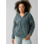 prAna Permafrost Half Zip - Womens, Smoky Blue, Small, W23180516-SMBL-S