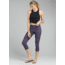 prAna Pillar Printed Capri - Women's, Sapphire Flores, XSmall, W41180320-SHFL-XS