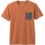 prAna Pocket T-Shirt - Men's, Russet Heather, Large, M1POCK316-RUHT-L
