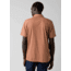 prAna Polo - Mens, Russet Stripe, Large, M11181339-RUST-L