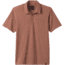 prAna Polo - Mens, Russet Stripe, Large, M11181339-RUST-L