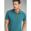prAna Polo T-Shirt - Mens, Deep Balsam Heather, Medium, M11181339-DMHT-M