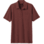 prAna Polo T-Shirt - Mens, Maple Heather, Medium, M11181339-MPHT-M