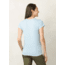 prAna Climbing Tee - Women's, Beaming Blue, X-Small, W1PRAN316-BEBL-XS