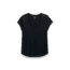 prAna Cozy Up Scoop Neck Tee - Womens, Black, M, 1967271-001-M