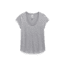 prAna Cozy Up Scoop Neck Tee - Womens, Heather Grey, L, 1967271-020-L