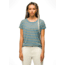 prAna Cozy Up T-Shirt - Womens, High Tide Stripe, L, 1964391-407-L