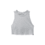 prAna Everyday Crop Tank - Womens, Heather Grey, XXS, 2065021-020-XXS