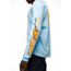 prAna Everyday Graphic LS Tee - Mens, Crescent Bay Stacks, S, 2063761-400-ST-S