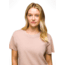 prAna Everyday Vintage-Washed SS Tee - Womens, Willow, XS, 2063791-500-XS