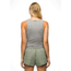 prAna Foundation Rib Tank - Womens, Heather Grey, M, 1971001-020-M