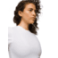 prAna Foundation Rib Tee - Womens, White, XS, 1970821-100-XS