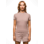 prAna Foundation Rib Tee - Womens, Willow Heather, XL, 1970821-022-XL