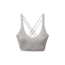 prAna Heavana Every Day Bra - Womens, Heather Grey, L, 2066841-020-L