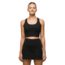 prAna Heavana Racerback Bralette - Womens, Black Heather, S, 2066831-001-S