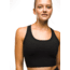 prAna Heavana Racerback Bralette - Womens, Black Heather, S, 2066831-001-S