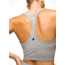 prAna Heavana Racerback Bralette - Womens, Heather Grey, M, 2066831-022-M