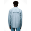 prAna Lost Sol Long Sleeve Shirts - Mens, Chambray Heather, M, 1972361-401-ST-M