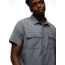 prAna Lost Sol Short Sleeve Shirts - Mens, Nautical Heather, M, 1972351-400-ST-M