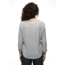 prAna prAna Cozy Up Long Sleeve Tee - Womens, Heather Grey, L, 1971131-020-L
