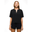 prAna Sol Searcher S/S Henley - Womens, Black, L, 2064501-001-L
