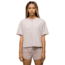prAna Sol Searcher S/S Henley - Womens, Willow Stripe, XXL, 2064501-500-XXL
