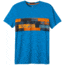 prAna Printed Ridge Tech T-Shirt - Men's -Classic Blue-X-Large