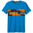 prAna Printed Ridge Tech T-Shirt - Men's -Classic Blue-X-Large