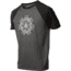 prAna Raglan Heathered Short Sleeve Tee - Men's-Charcoal Nazca-X-Large