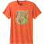 prAna Redlands Slim Short Sleeve T-Shirt - Men's-Orange Crush-Small