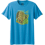 prAna Redlands Slim Short Sleeve T-Shirt - Men's-Vortex Blue-Small