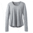 prAna Revere Long Sleeve Tee - Women's, Grey, Medium, W21170012-GRY-M