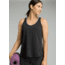 prAna Revere Tank - Womens, Black, Large, W11170010-BLK-L