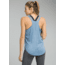 prAna Revere Tank - Womens, Steel Blue, Small, W11170010-STBL-S
