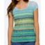 prAna Ribbon Tee - Women's-Aquavite-Medium