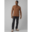 prAna Ronnie Henley Shirt, Walnut, Small, M23190583-WAL-S
