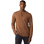prAna Ronnie Henley Shirt, Walnut, Small, M23190583-WAL-S
