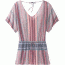 prAna Saida Kaftan Tunic - Women's-Sunlit Coral Carnivale-Small