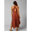 prAna Saxon Dress - Womens, Rust Floret, Medium, 1970651-602-M