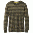 prAna Setu Crew Sweatshirt - Men's-Cargo Green Stripe-Large