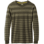 prAna Setu Crew Sweatshirt - Men's-Cargo Green Stripe-Small