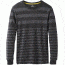 prAna Setu Crew Sweatshirt - Men's-Gravel Stripe-Large