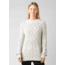 prAna Sky Meadow Sweater - Women's, Extra Small, Snowflake, 1967121-100-XS