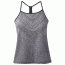 prAna Small Miracle Cami Women's, Charcoal Synergy, Medium, W11180337-CCSY-M