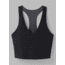 prAna Momento Crop Top - Womens, Large, Black, 1963231-002-L